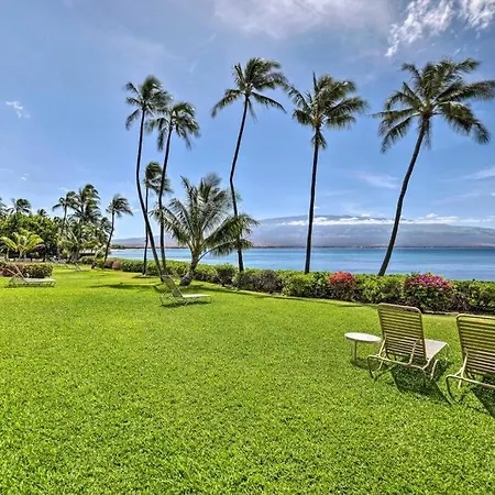 Stunning Maui Direct Ocean Front On The Beach, Walk To Beach From Condo, Watch Turtles, Whales, Ac In All Rooms Ocean View Pool And Spa Wailuku Exterior foto