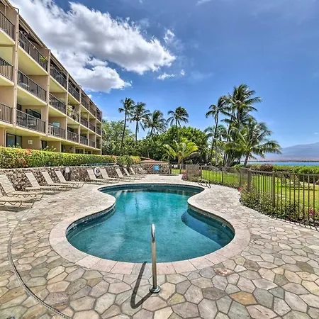 Stunning Maui Direct Ocean Front On The Beach, Walk To Beach From Condo, Watch Turtles, Whales, Ac In All Rooms Ocean View Pool And Spa Wailuku Exterior foto