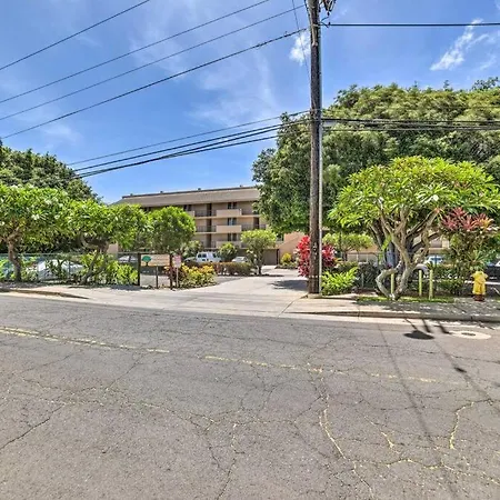 Stunning Maui Direct Ocean Front On The Beach, Walk To Beach From Condo, Watch Turtles, Whales, Ac In All Rooms Ocean View Pool And Spa Wailuku Exterior foto