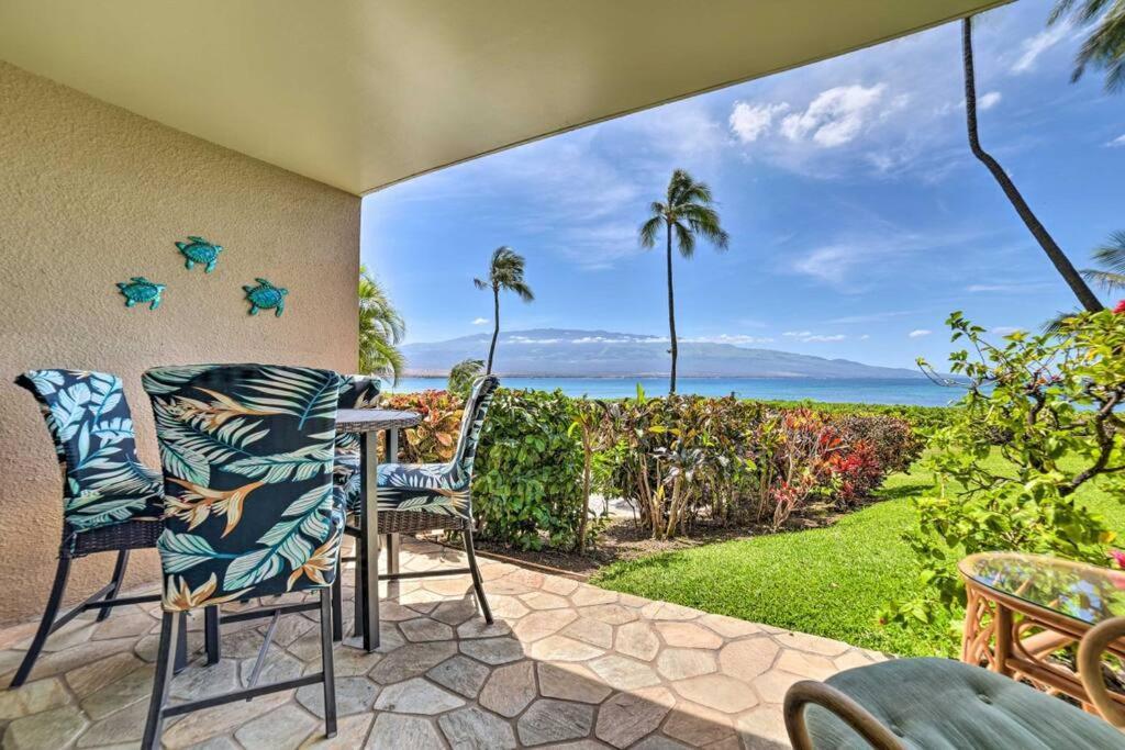 Apartment Maui Oceanfront Haven: Beachside Retreat With Turtle & Whale Watching Wailuku